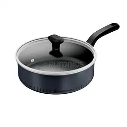 Сотейник з кришкою Tefal 24 см So'Light H0563242 з титановим антипригарним покриттям - мініатюра 4