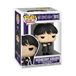 Ігрова фігурка Funko POP Венздей у чорному пальті серії Венздей вінілова