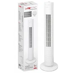 Вентилятор колонний Clatronic TVL 3770 78cm, потужність 35вт, білий - мініатюра 4