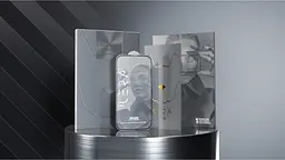 Захисне скло iLera DeLuxe Full Cover Glass для Apple iPhone 15 Pro (iLFCDL15Pr) [92540] - мініатюра 3