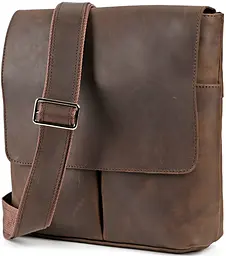 Чоловіча шкіряна сумка SHVIGEL 25,5х23х4,5 см sum0012623