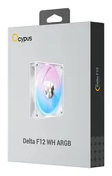 Вентилятор Ocypus DELTA F12 ARGB White (DELTA-F12-WH1AM00X-GL) - мініатюра 7