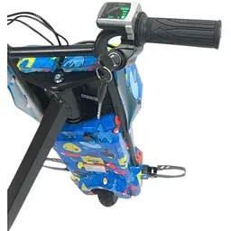 Дрифт-карт ElectrO Crazy Bug Premium (500W 5.7Ah) синя азбука - мініатюра 6