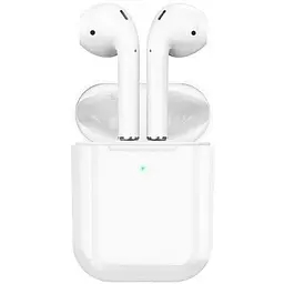 Бездротова гарнітура Hoco ES49 (EW02) AirPods біла блютуз 5.0 - мініатюра 3