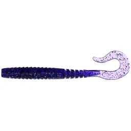 Силікон FishUP Vipo 4.3" #060 - Dark Violet/Peacock & Silver (7 шт/уп)