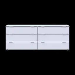 Комод Doros Рон 9 Білий 6 Шухлядок 160х38х62 (41516175) - мініатюра 11