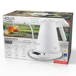 Електрочайник Adler AD 1349 white 1.0 л - мініатюра 9