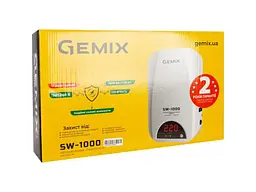 Стабілізатор напруги Gemix SW-1000 - мініатюра 6