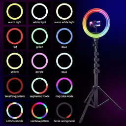 Кільцева світлодіодна RGB лампа Proove Halo 10" (PLRL10100401) - мініатюра 5