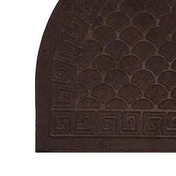 Килимок придверний Eco Fabric Луска півколо без кромки коричневий 40 х 60 см (4060-019) - мініатюра 7