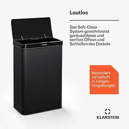 Бак для сміття Klarstein Sensor-Mülleimer 50L (10046162) - мініатюра 5