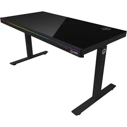 Комп'ютерний стіл Lorgar PRO 80G Glass Black (LRG-DP80G) - мініатюра 2