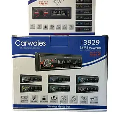 Автомагнітола 2DIN Carwales 3929 з дисплеєм 7 дюймів Bluetooth USB SD FM MirrorLink Чорний - мініатюра 7