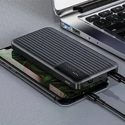 Зовнішній акумулятор PowerBank 10000 мА·год, LENYES PX161 / Портативний акумулятор / Повербанк для телефона / УМБ - мініатюра 6