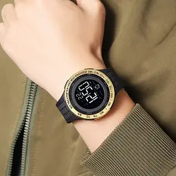 Чоловічий наручний годинник 2155GD Gold Skmei acs0030226 - мініатюра 4