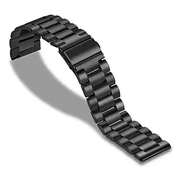Металевий ремінець Watchbands Stainless Premium для Samsung Galaxy Watch 4 Classic 46mm - чорний розмір L ширина кріплення 20мм (WB00S4MPREMIUM1446) - мініатюра 4