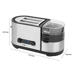 Тостер 5 в 1 Clatronic TAM 3688 - мініатюра 2