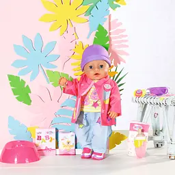 Лялька Baby Born Ніжні обійми Чарівна дівчинка, в універсальному вбранні, 43 см (831526) - мініатюра 3