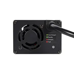 Зарядний пристрій для акумуляторних батарей LiFePO4 29.2V/20A Power Queen P24V20A-BCHA-MINI-X (44-00530) - мініатюра 9