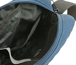 Чоловіча сумка через плече Антизлодій з Rfid захистом LS Синя - мініатюра 8