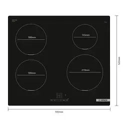 Варильна поверхня Bosch PUE611BB5E - мініатюра 7