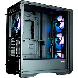Корпус Zalman Z9 Iceberg MS, Black, Mid Tower, без БЖ, для E-ATX / ATX / Micro ATX / Mini ITX, 1xType-C / 2xUSB 3.0 / 2xUSB 2.0, макс. CPU - 185 мм / VGA - 390 мм, 4x140 мм ARGB, бічна панель із загартованого скла - мініатюра 5