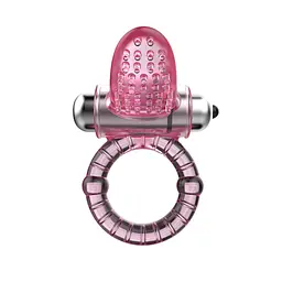 Ерекційне кільце Sweet Vibration Ring рожеве - мініатюра 7
