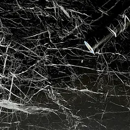 Самоклеюча плівка 0,45х10м х 0,07мм Чорний мармур з павутинкою SW-00001276