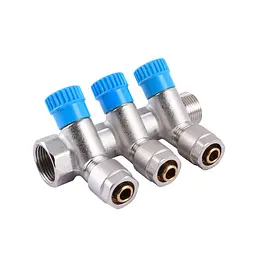 Колектор Cristal 3/4Gх1/2x16 - 3-ої (під 35) з перекриттям (NM-1016) 000001631