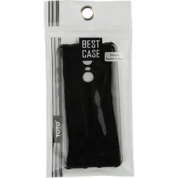 Чохол-накладка Toto Shockproof Crystal TPU Case Xiaomi Redmi 5 Plus Black - мініатюра 2