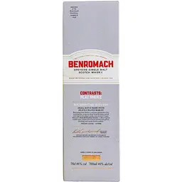 Віскі Benromach Peat Smoke Bourbon 46% 0.7 л в подарунковій коробці - мініатюра 4