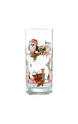 Склянка для води Uniglass Classico Christmas Owls 270 мл