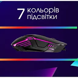 Ігрова мишка Xtrike Me для компьютера Backlit Gaming Mouse Black - мініатюра 5