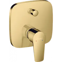 Змішувач Hansgrohe Talis E прихованого монтажу для ванни/душу Polished Gold Optic 71745990, Золотий