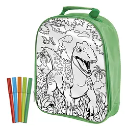 Рюкзак-розмальовка Moxy Dinosaur Expedition з фломастерами (990192) - мініатюра 2
