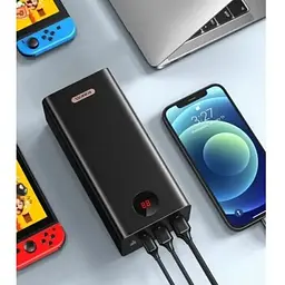 Зовнішній акумулятор Romoss PEA60 60000mAh 22.5W чорний - мініатюра 5
