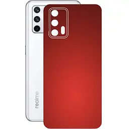 Захисна плівка StatusSKIN для Realme GT Neo 2T 2021 Корпус Вініл червона, матова