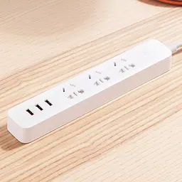 Подовжувач Aigo Power Strip 3 розетки 3 USB 2 m White AC0331ZN - мініатюра 6