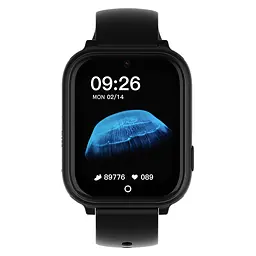 Смарт годинник-телефон дитячі Wonlex CT25 з відеодзвінком WI-FI GPS SIM-карта Black (18358) - мініатюра 3