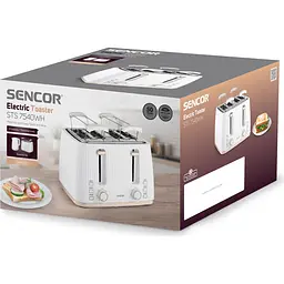 Тостер Sencor білий 1860 Вт (STS7540WH) - мініатюра 17