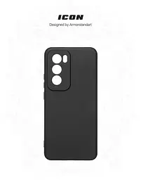 Чехол ArmorStandart ICON для OPPO Reno12 Pro Camera cover Black (ARM85080) - мініатюра 3