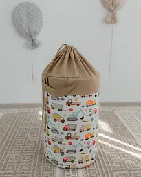 Кошик для іграшок Машинки з затяжкою