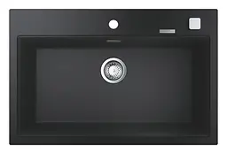 Кухонна мийка Grohe K700 из композита 31652AP0, Чорний матовий - мініатюра 7
