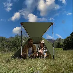 Намет чотиримісний Naturehike P-Series (NH18Z044-P) темно-зелений - мініатюра 4