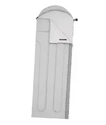 Спальник Naturehike L250 (NH21MSD07) +9°C - з капюшоном - правий - сірий