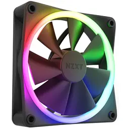 Кулер до корпусу NZXT F140RGB Twin (Black) (RF-R14DF-B1) - миниатюра 2