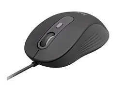 Мишка дротова Logitech Signature M520 for Business USB-C 910-007511 Graphite - мініатюра 2