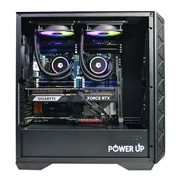 Двопроцесорна робоча станція Power Up #591 Xeon E5 2680 v4 x2/32 GB/SSD 1TB/GeForce RTX 5060Ti 16 Gb - мініатюра 4