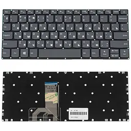 Клавіатура для ноутбука LENOVO (IdeaPad S130-11IGM) rus, black, без кадру