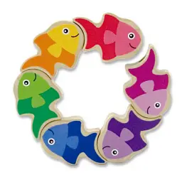 Розвиваюча іграшка Melissa&Doug Головоломка Рибки (MD3071)